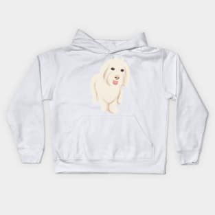 Cute Maltipoo Dog Kids Hoodie